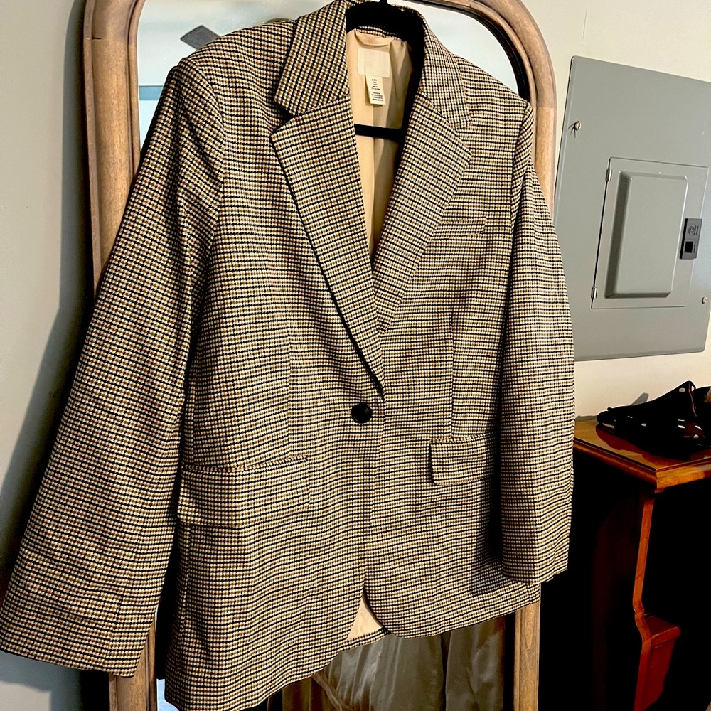 H&M | Plaid Blazer, Oversized